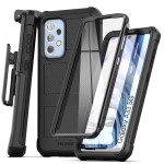 Samsung Galaxy A33 5G Falcon Shield Case with Belt Clip Holster-FS226BKHL