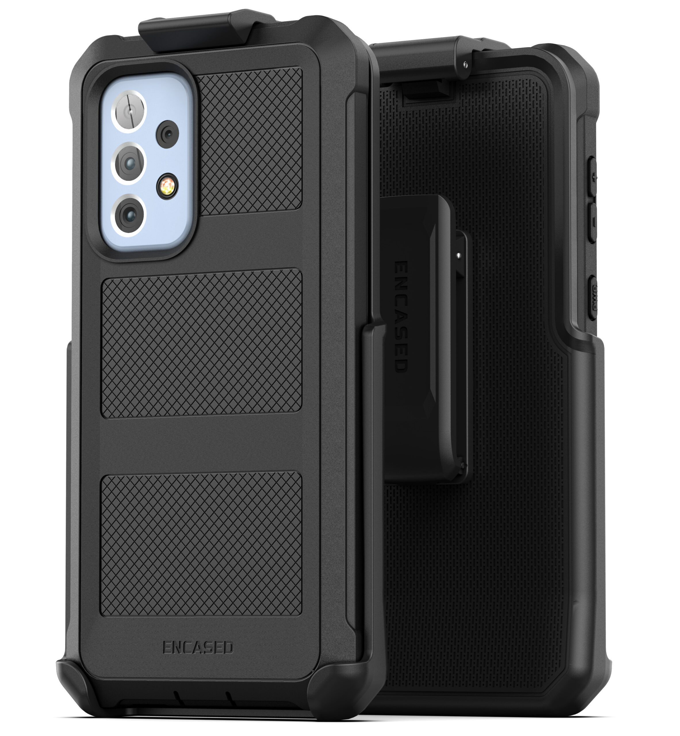 NIFFPD Samsung Galaxy A33 5G Case with Screen Protector Full-Body  Shockproof Phone Case for Galaxy A33 5G with Belt-Clip Holster Black 