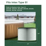 Peterson-Replacement-Filter-Type-S1-Compatible-with-Intex-PureSpa-Inflatable-Hot-Tub-11692-Spa-Filter-6-Pack-PTSPF002X6-4
