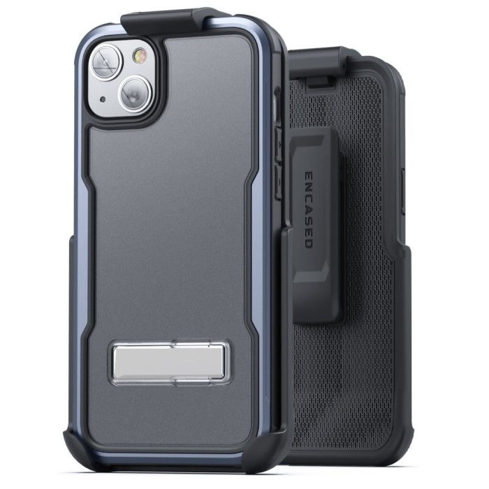 iPhone 14 Max Exos Armor Case with Belt Clip Holster-AL254BLHL