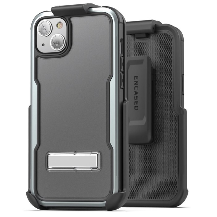 iPhone 14 Max Exos Armor Case with Belt Clip Holster-AL254GMHL
