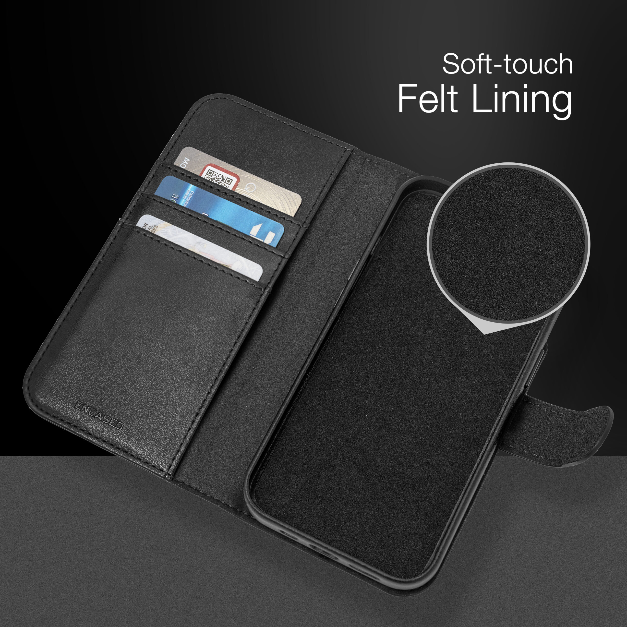 This pebbled leather phone case is 40 percent off for one more day
