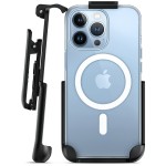 iPhone 14 Pro Max Clearback Case with Belt Clip Holster - Compatible with Magsafe-MSCB256HL