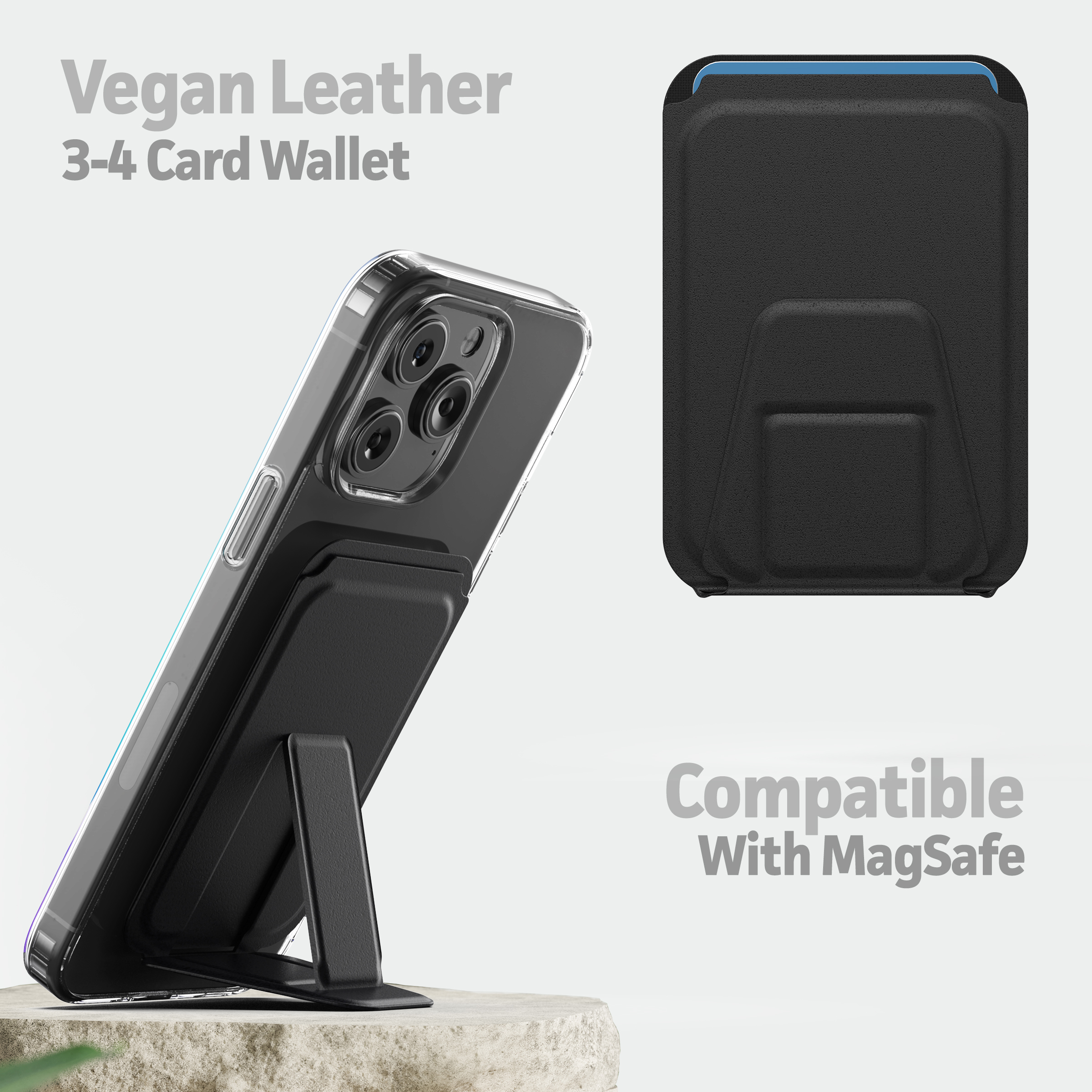 Vegan Leather Snap Phone Case for iPhone 14 Pro/Pro Max – MOFT