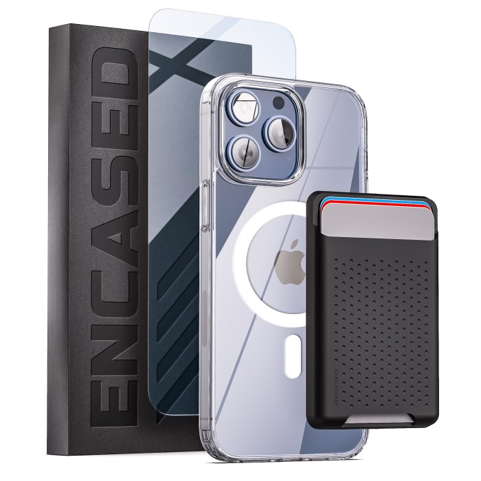 iPhone 14 Pro Max Clearback Case with TPU Wallet - Compatible with Magsafe-MSCB25620