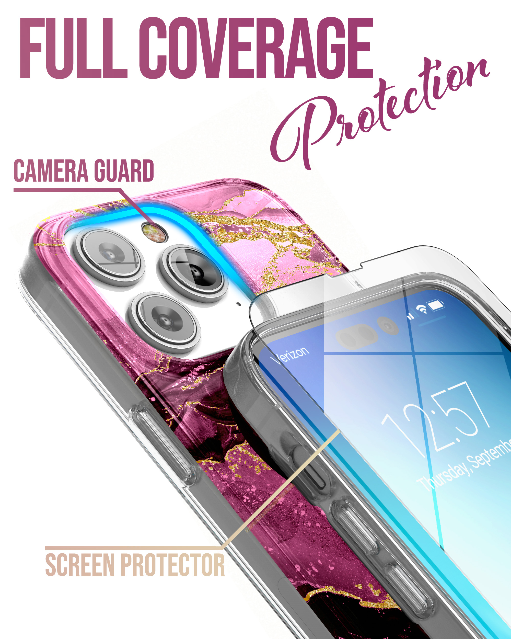 Protector de Pantalla Mobo Deluxe Irrompible iPhone 14 Pro - Mobo