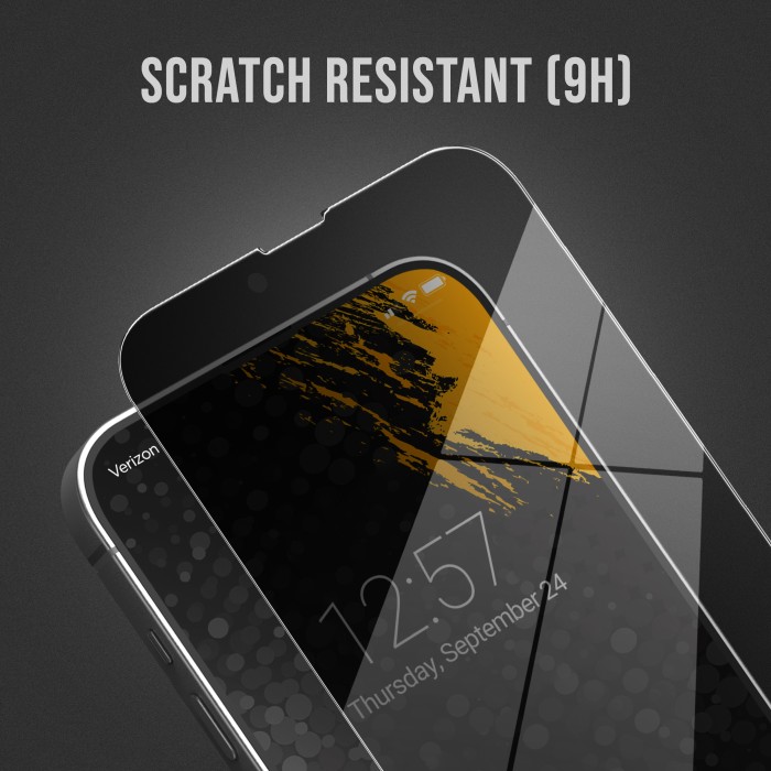 Preserver Privacy Glass Screen Protector for iPhone 15