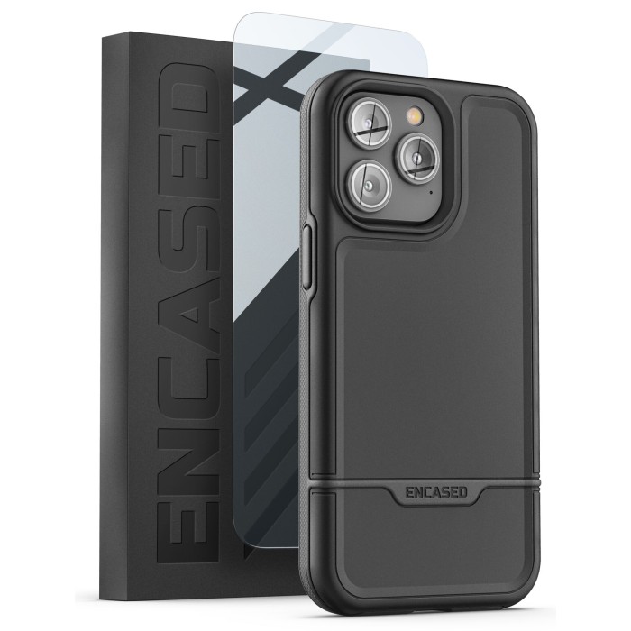 iPhone 14 Pro Max Rebel Case with Screen Protector-RB256BK