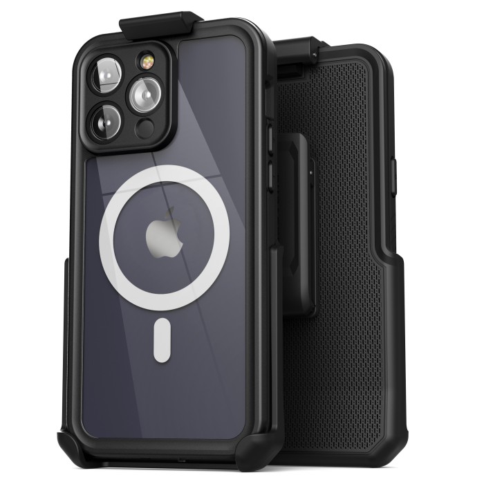 iPhone 14 Pro Max Waterproof Case with Belt Clip Holster-WP256HL