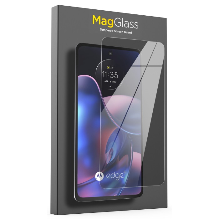 Motorola Edge Plus 2022 MagGlass Ultra HD Screen Protector – 2 Pack-SP243AUS