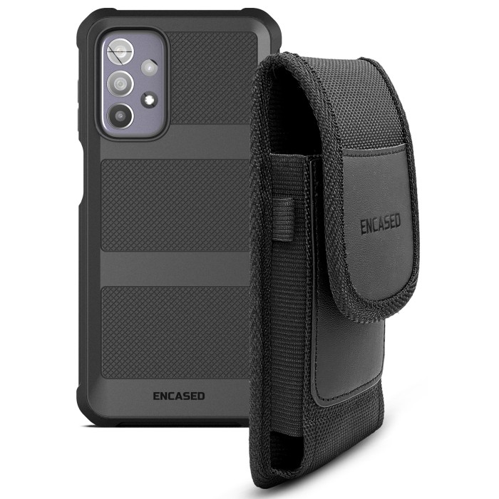 Samsung Galaxy A23 5G Falcon Case with Pouch Belt Clip Holster-FA228BKNPUS