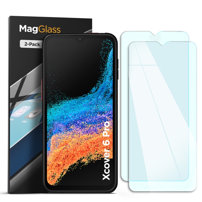 Samsung Galaxy XCover 6 Pro MagGlass Ultra HD Screen Protector – 2 Pack-SP246AU
