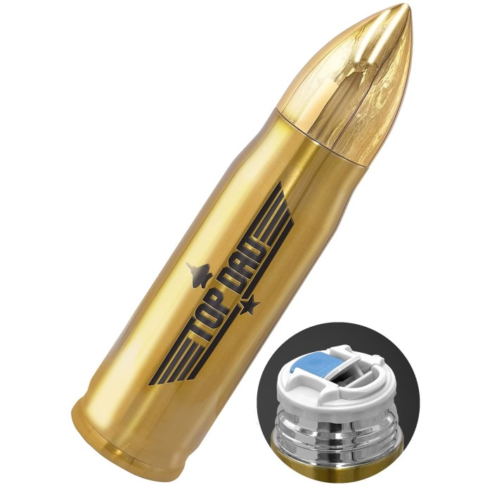 SoHo Bullet Water Bottle "Top Dad"-TBL1208