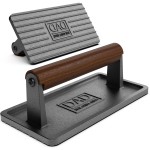 SoHo Cast Iron Grill Press “Dad The Grill King”-GP301