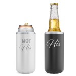 SoHo Slim Can Coolers "HIS/NOT HIS" 2-Pack-SC130502