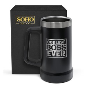 SoHo Iced Coffee Cup with Lid and Straw ICED COFFEE ADDICT - Encased