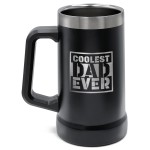 SoHo Stainless Steel Insulated Tumbler "Coolest Dad Ever"-BM3312