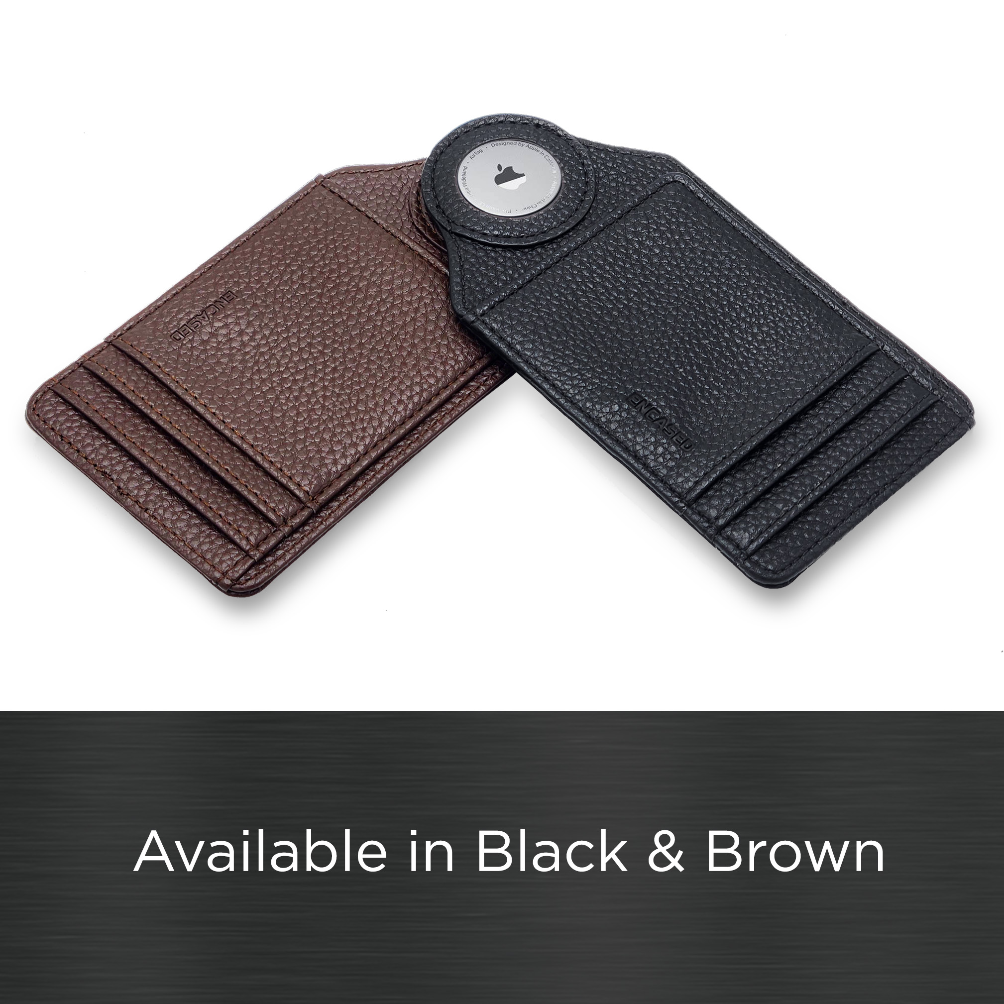  Airtag Wallet Holder 2 Pack,Ultra Thin Card Case for