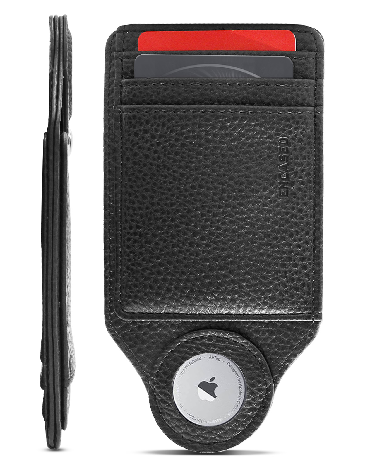 SMARTWALLET® LEATHER AIRTAG WALLET – TREND FREEZE