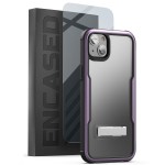 iPhone 14 Max Exos Armor Case in Purple with Screen Protector-AL254PP