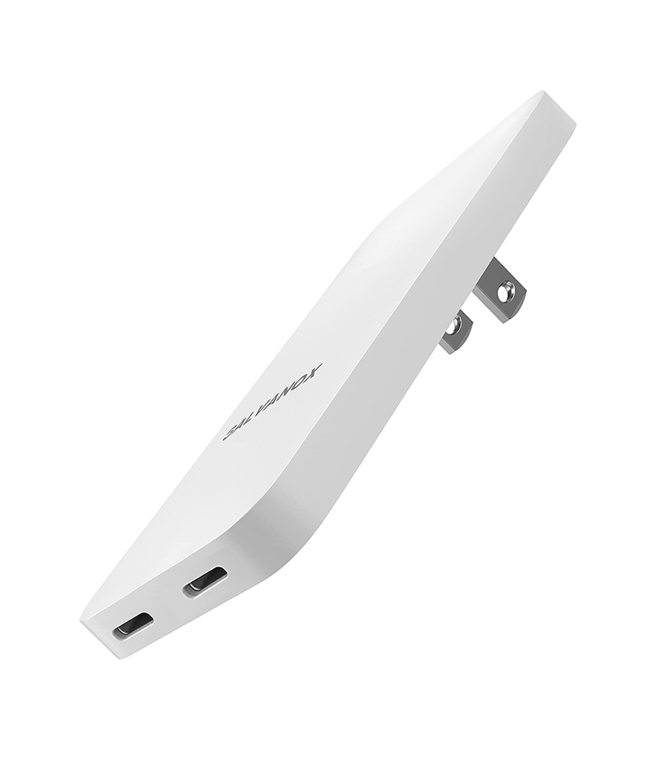Galvanox MagSafe Powerbank with USB-C Cable in White - Encased