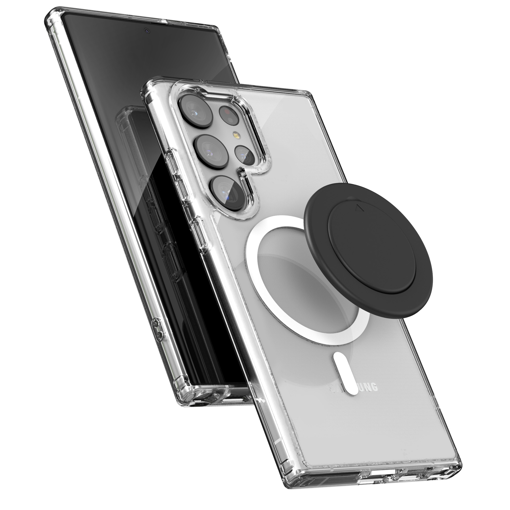 SnapMag Clear Case, For Samsung