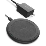 Encased Wireless Charging Qi Pad with Wall Adapter (Fast Charging) Ultra Thin Charger for iPhone and Android Devices-WCRD-CH