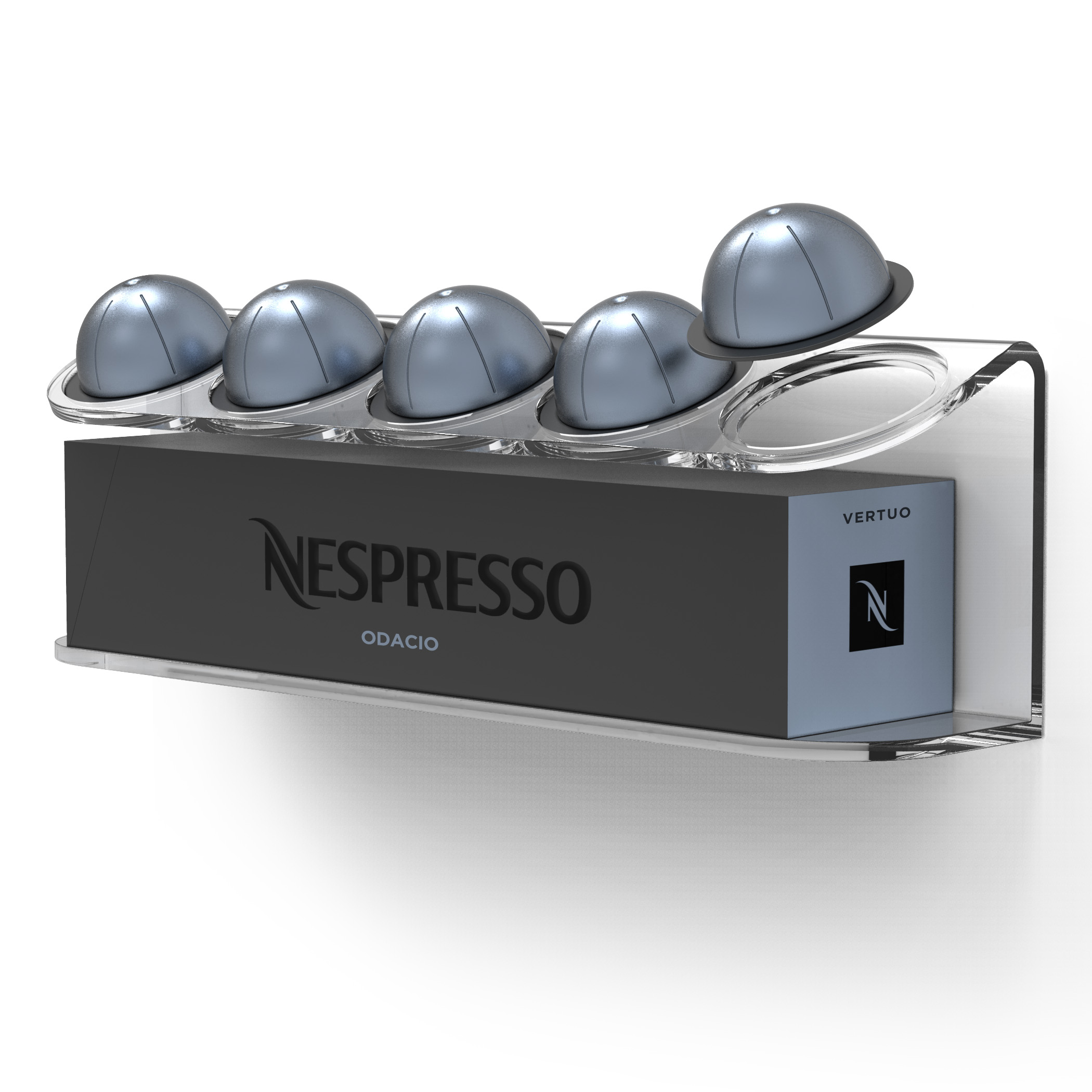 Nespresso Vertuo Capsule Pod Wall Holder Rack Dispenser organizer Best Gift