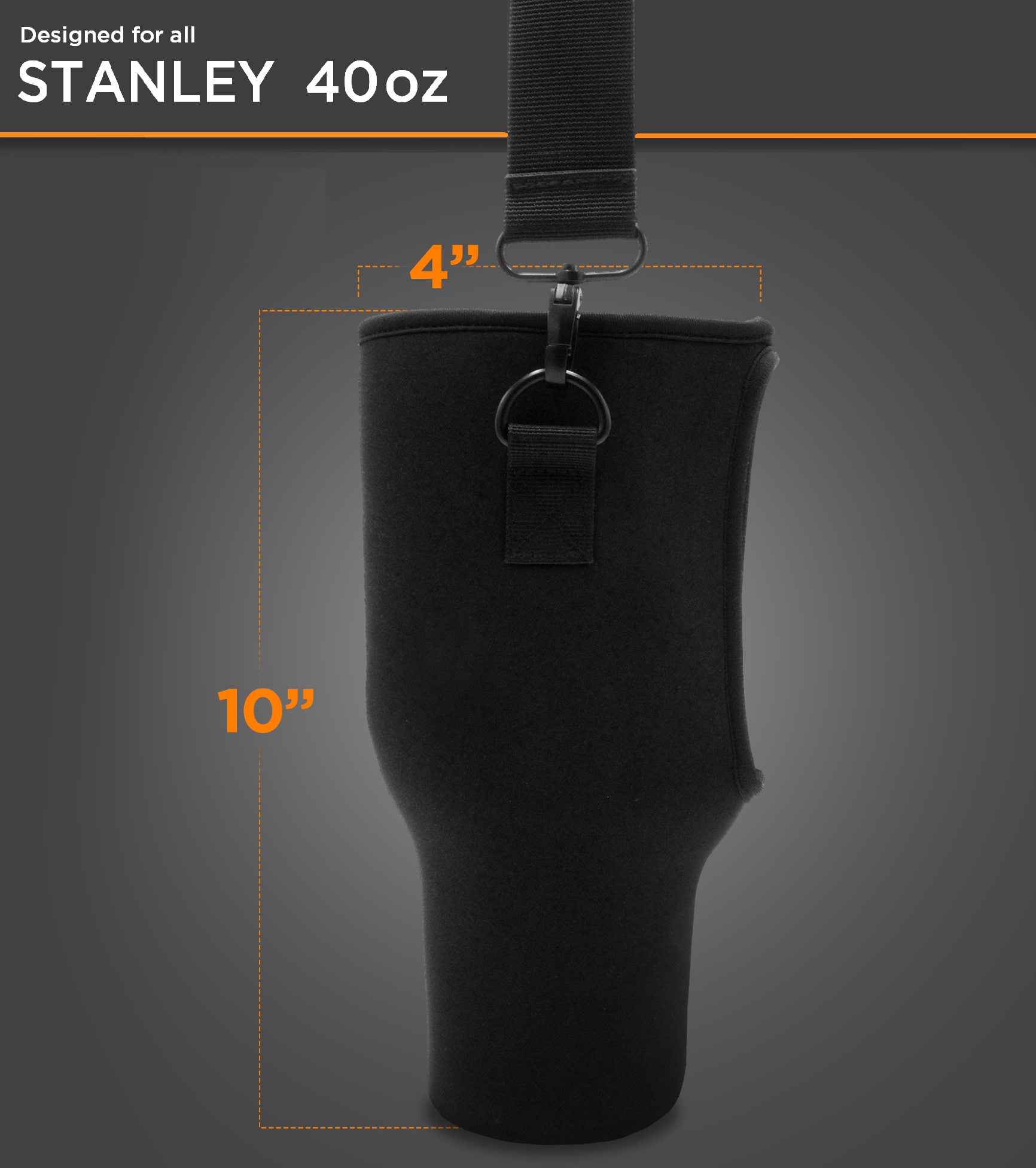 Bogg Bag Stanley 40oz Cup Holder With Bag Attachments Included