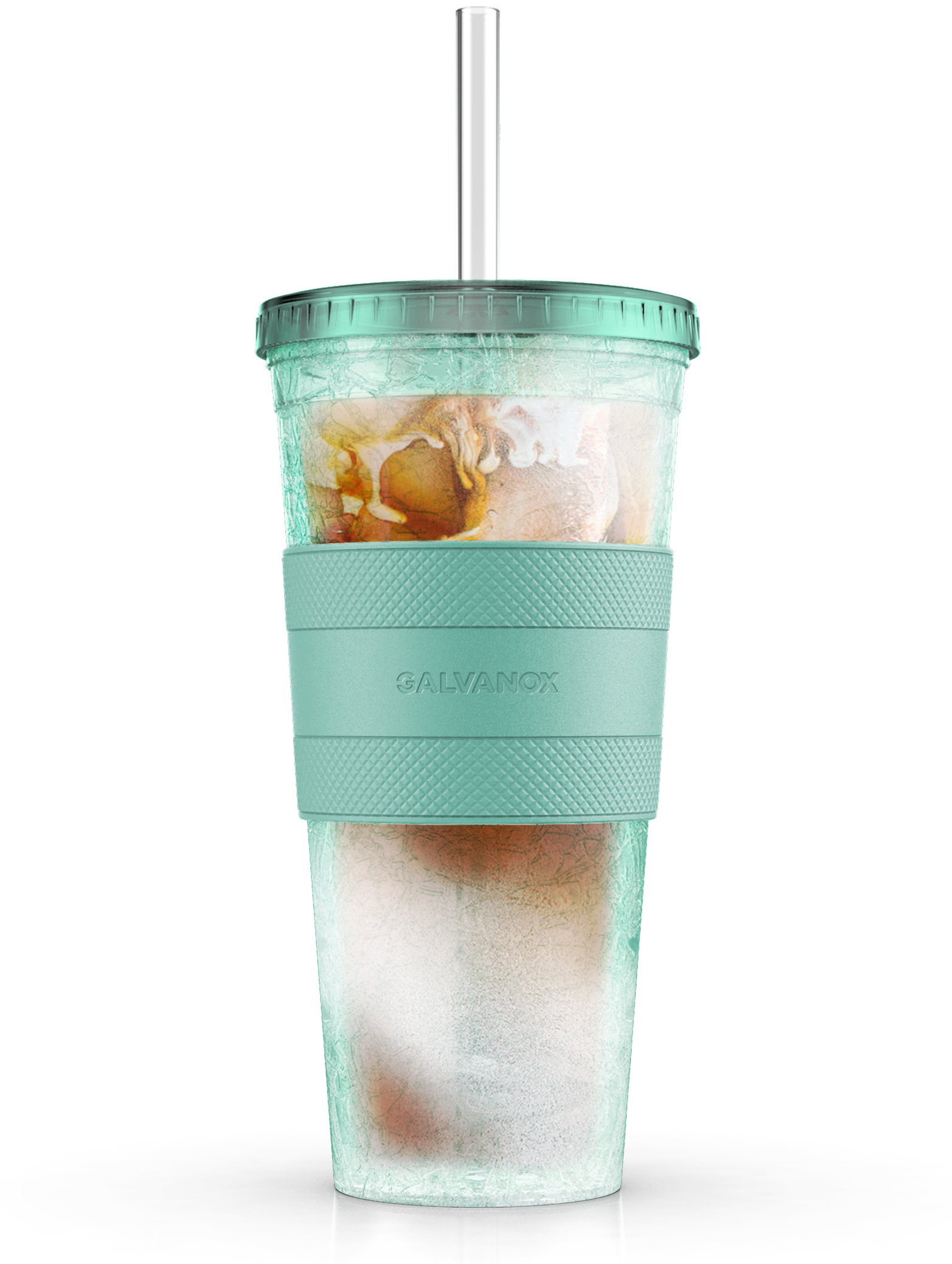 https://encased.b-cdn.net/wp-content/uploads/sites/7/2023/07/Galvanox-Freezable-Iced-Coffee-Cup-with-Lid-and-Straw-Green-20oz-FI20G2.jpg