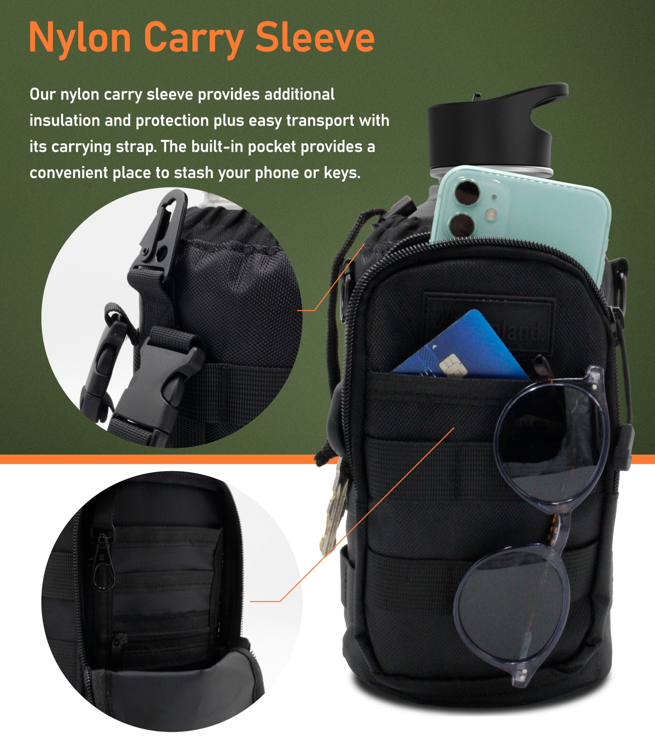 Protector Plus Tactical Water Bottle Pouch