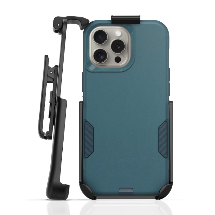 Belt Clip Holster for Otterbox Commuter Case - iPhone 15 Pro - Encased
