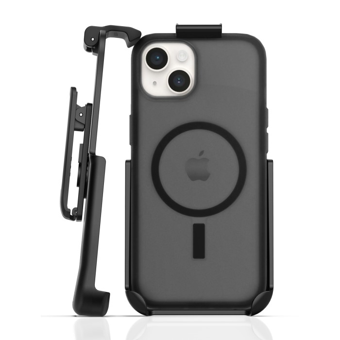 Belt Clip Holster for Otterbox Symmetry Case - iPhone 15 Plus-HL129RB337OS