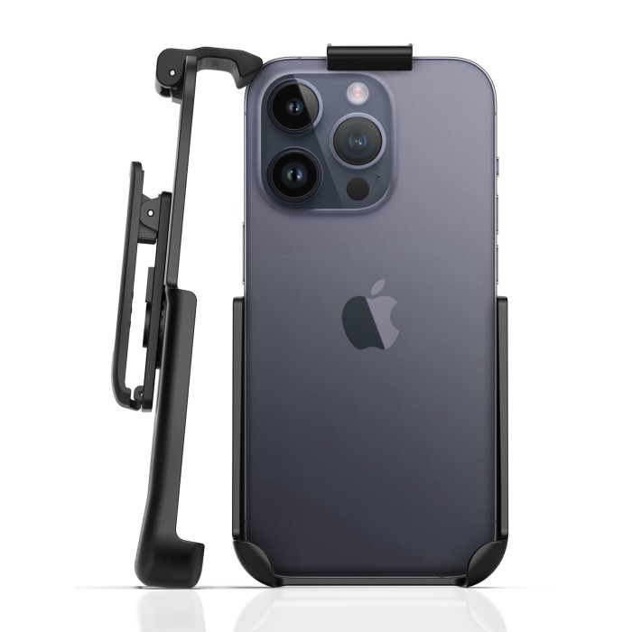 Belt Clip Holster for iPhone 15 Pro Max (Case free)-HL86TA339