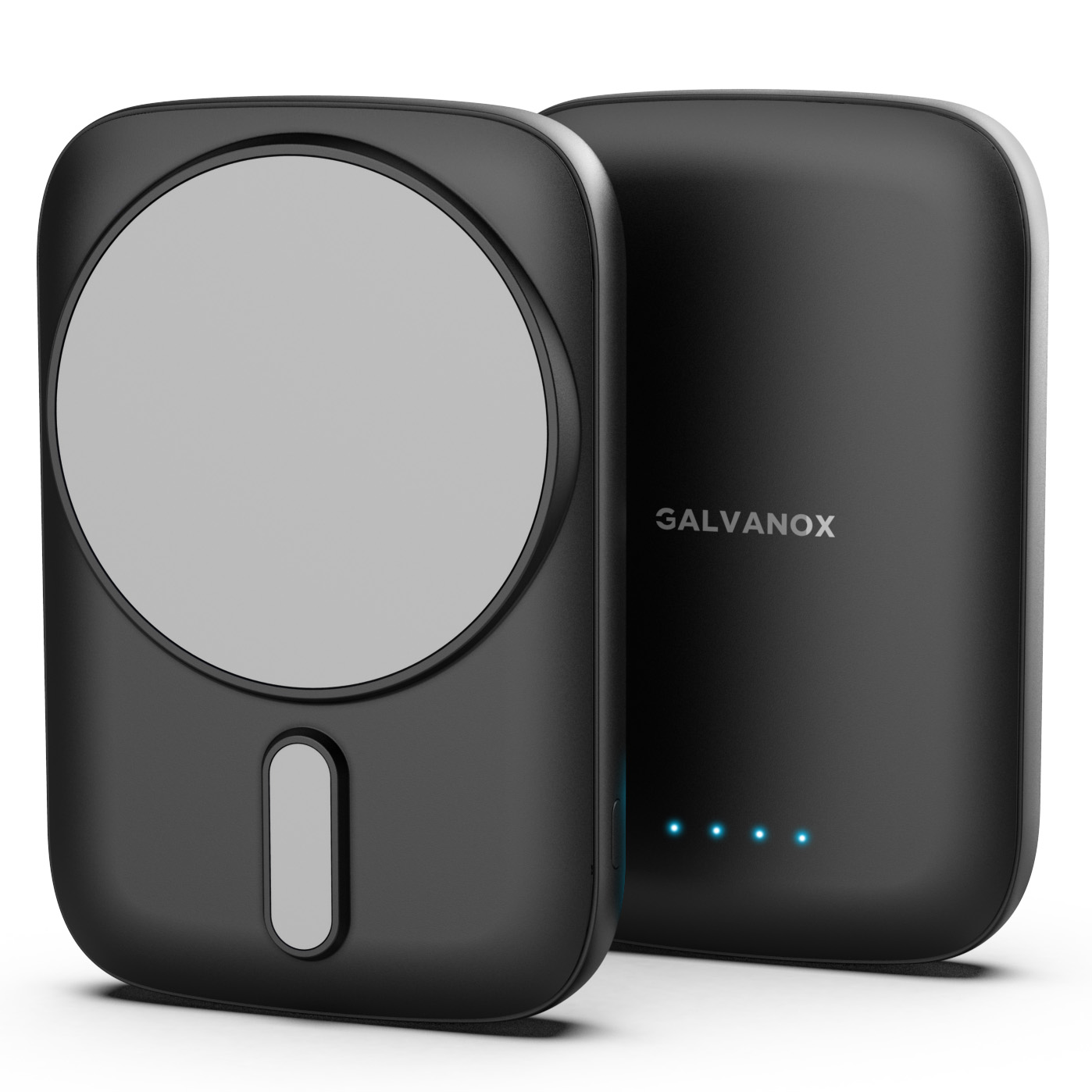 Galvanox MagSafe Powerbank with USB-C Cable in Black - Encased