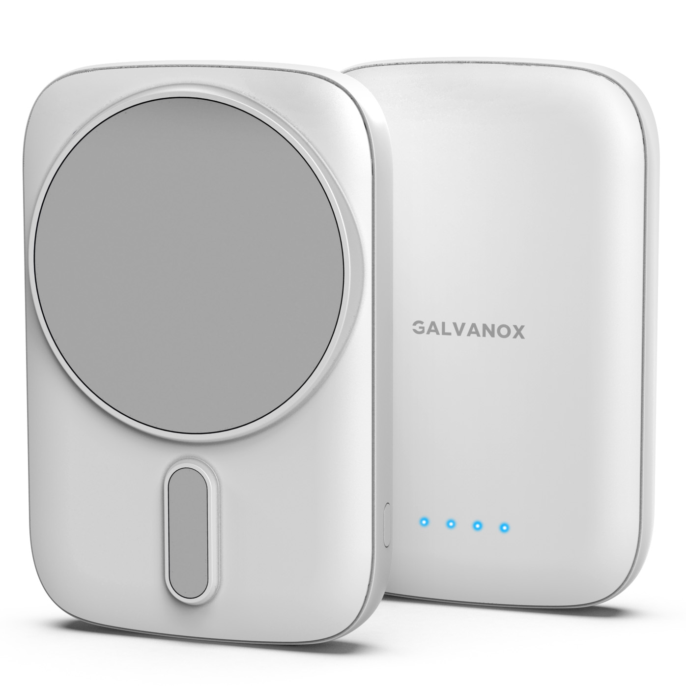 Galvanox MagSafe Powerbank with USB-C Cable in White