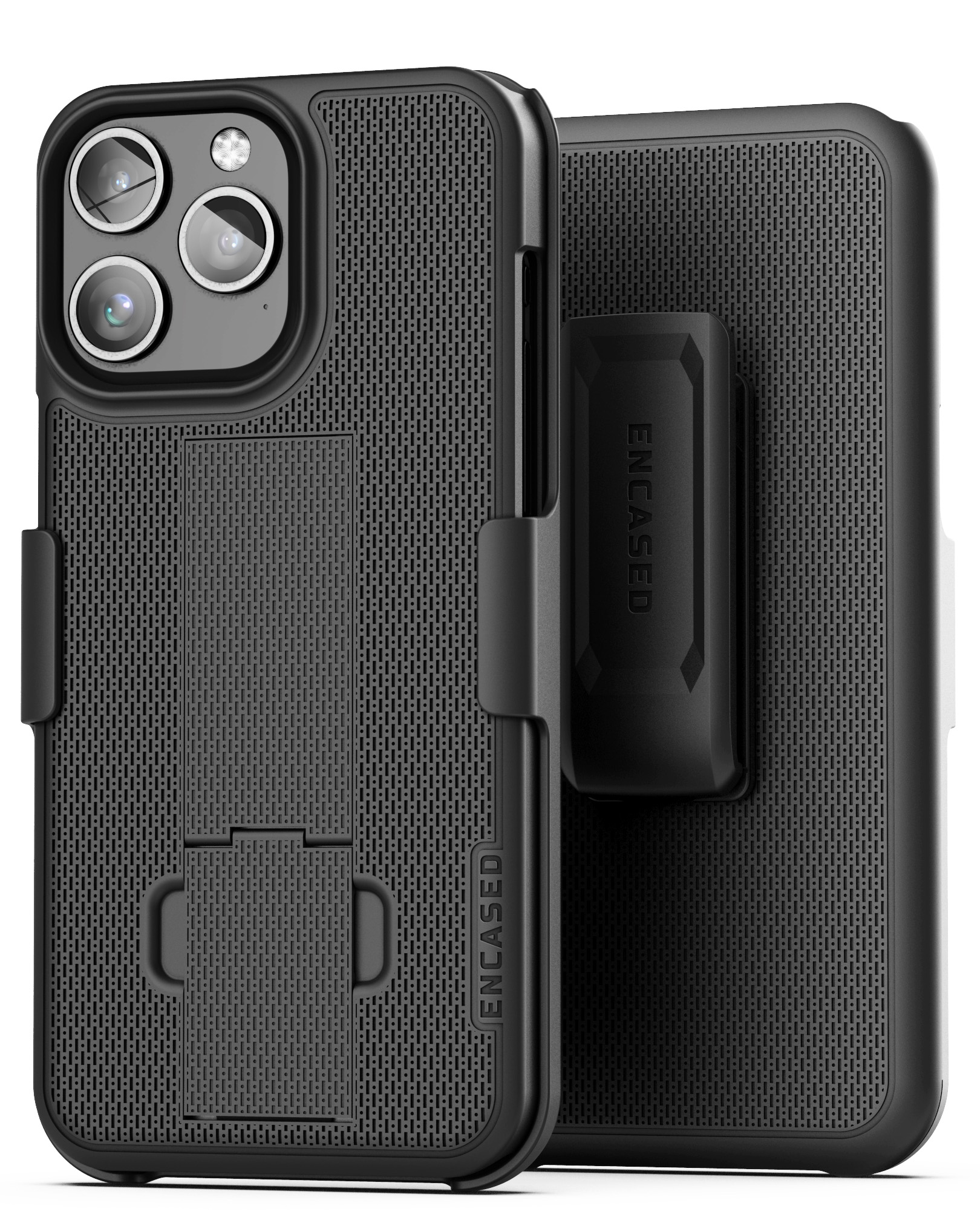 iPhone 15 Pro Duraclip Case with Belt Clip Holster - Encased