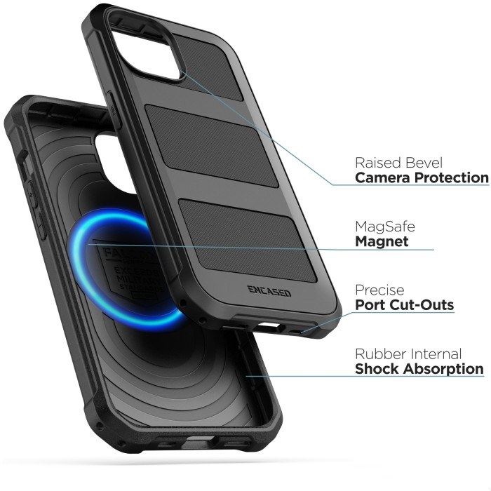 Belt Clip Holster for Spigen Ultra Hybrid Case - iPhone 15 Pro Max