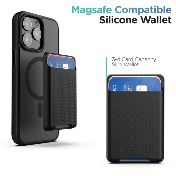 iPhone 15 Pro Max Magsafe SlimShield Case with MagSafe Wallet - Encased