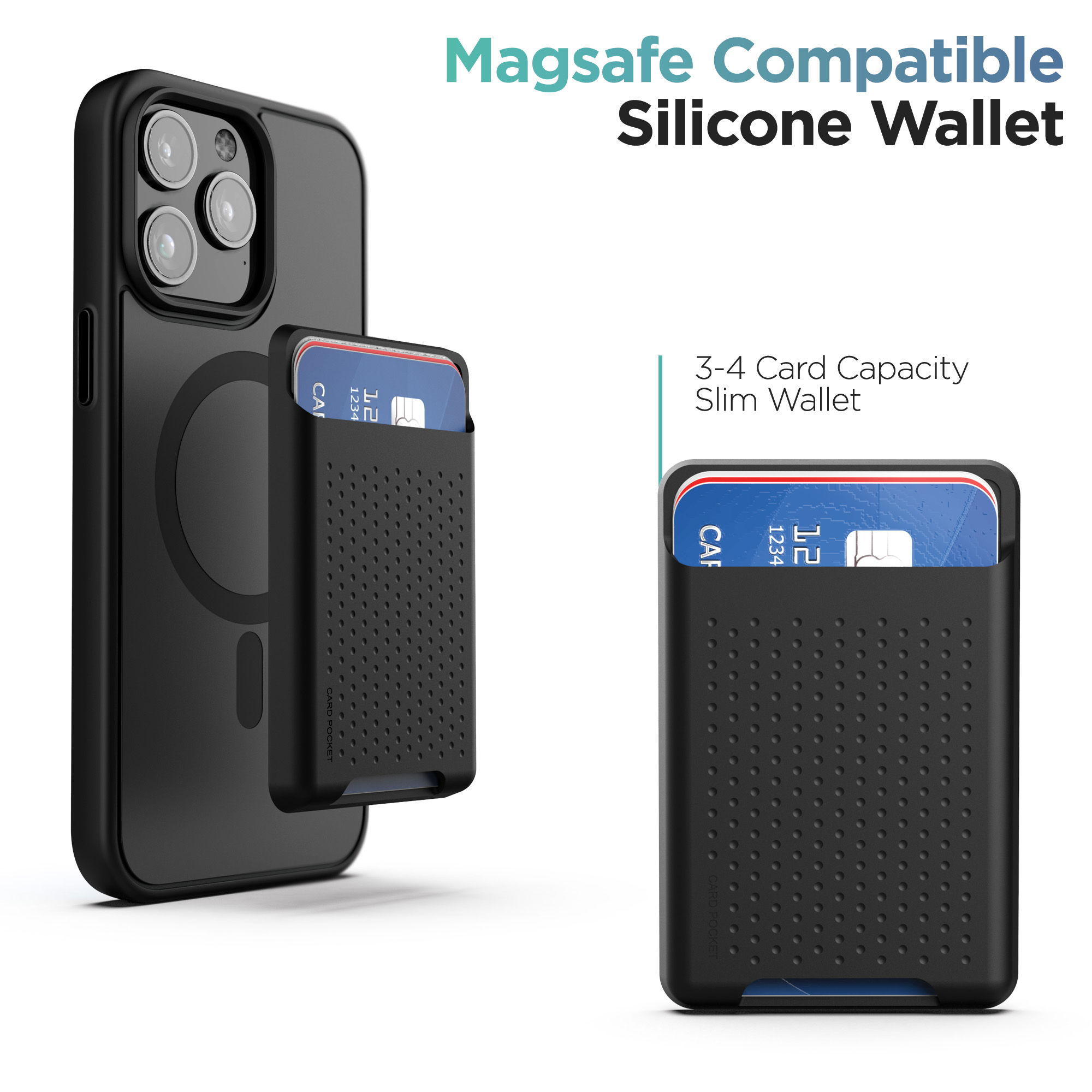Mag Safe Wallet | Magsafe Wallet Compatible Apple wallet & Apple wallet  MagSafe & Apple magsafe wallet & Magsafe Wallet iPhone 15 Pro Max, Magsafe