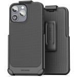 iPhone 15 Pro Max Thin Armor Case with Belt Clip Holster-ETA339HL