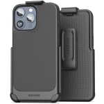 iPhone 15 Pro Thin Armor Case with Belt Clip Holster-ETA338HL
