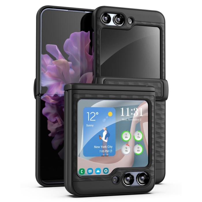 Phone Case Compatible Samsung Galaxy Z Flip 5 With Screen