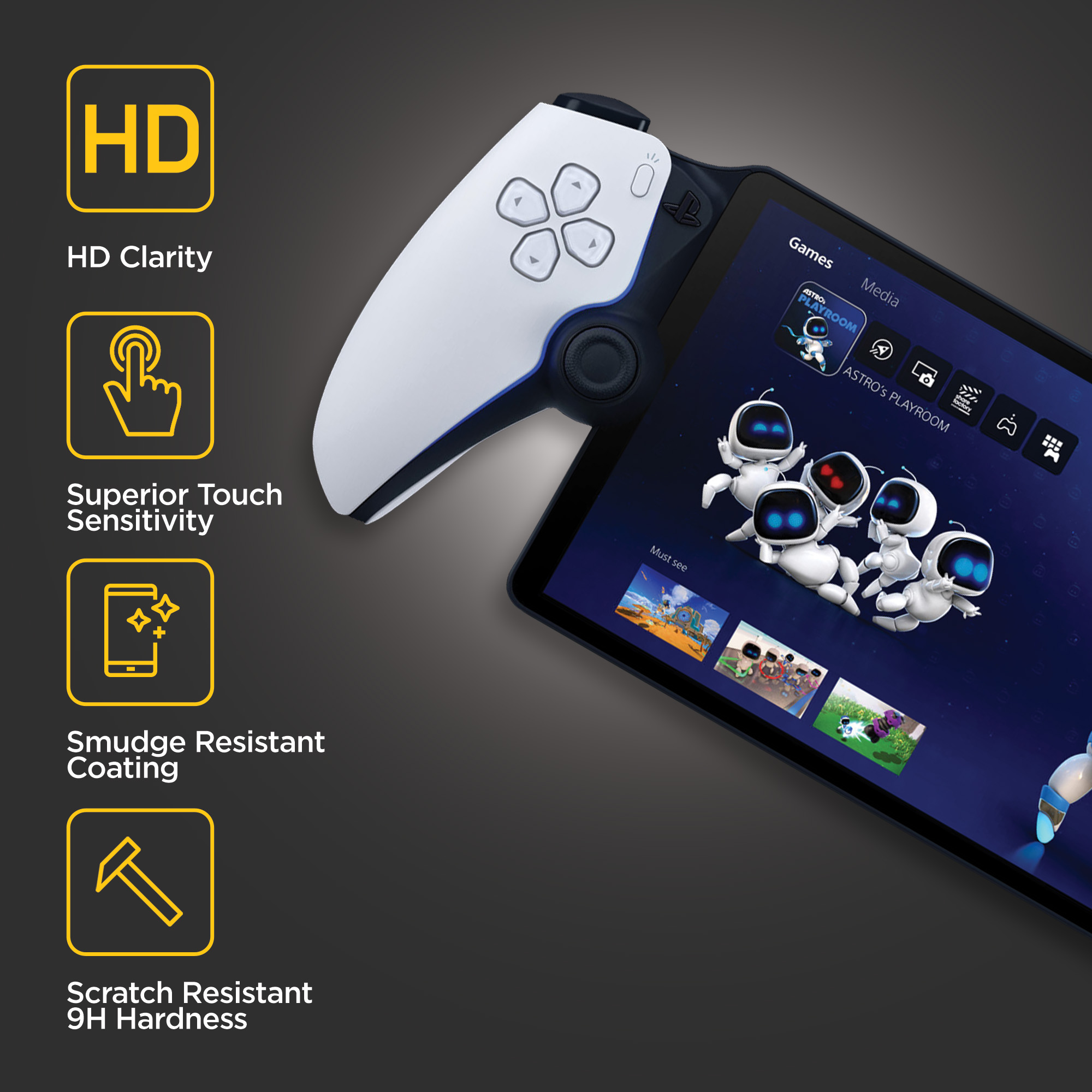  BALERP Screen Protector for sony PlayStation Portal