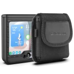 Samsung Galaxy Z Flip 5 SlimShield Case with Belt Clip Pouch-ESD343BKNP