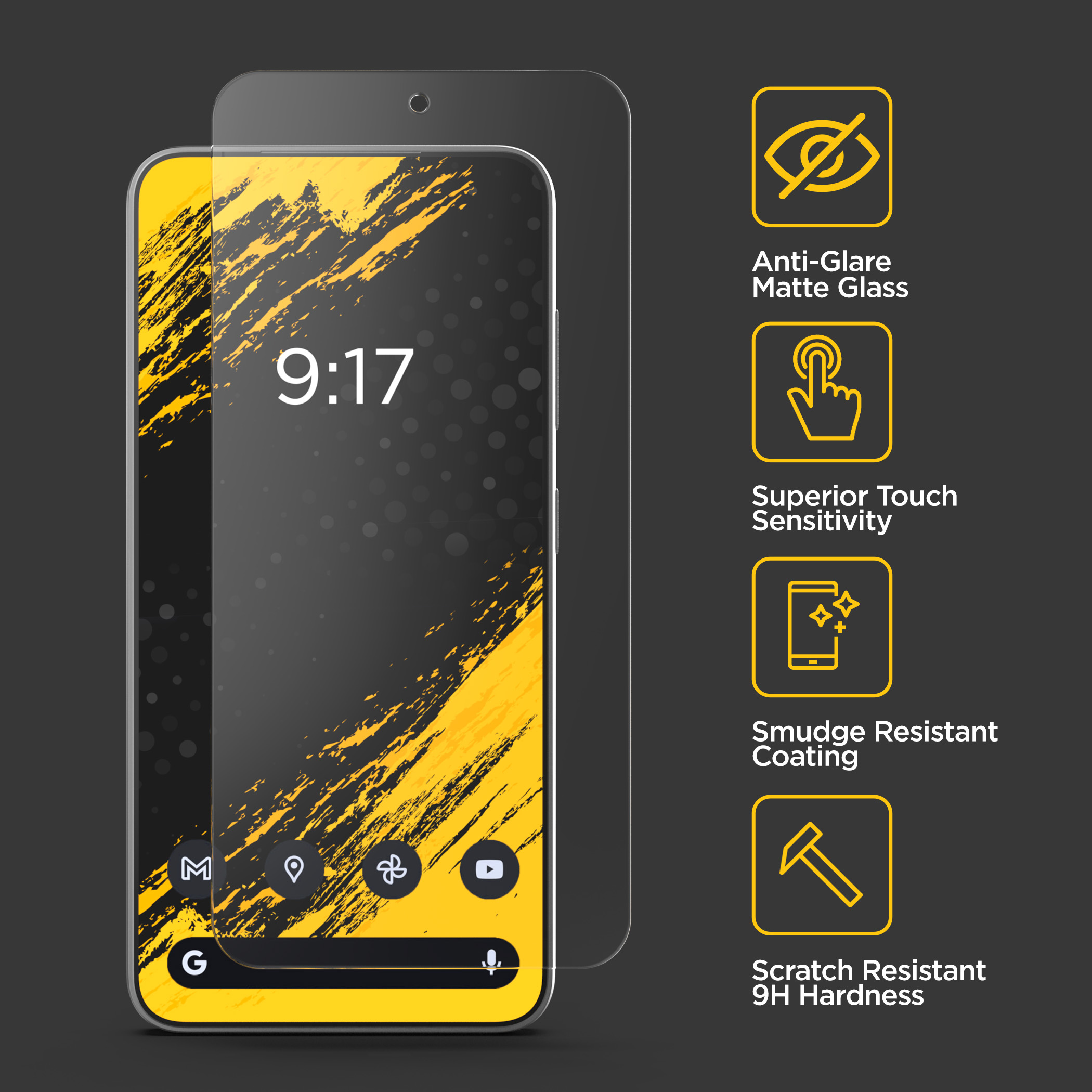 Samsung Galaxy S24 Ultra Matte Screen Protector - Encased