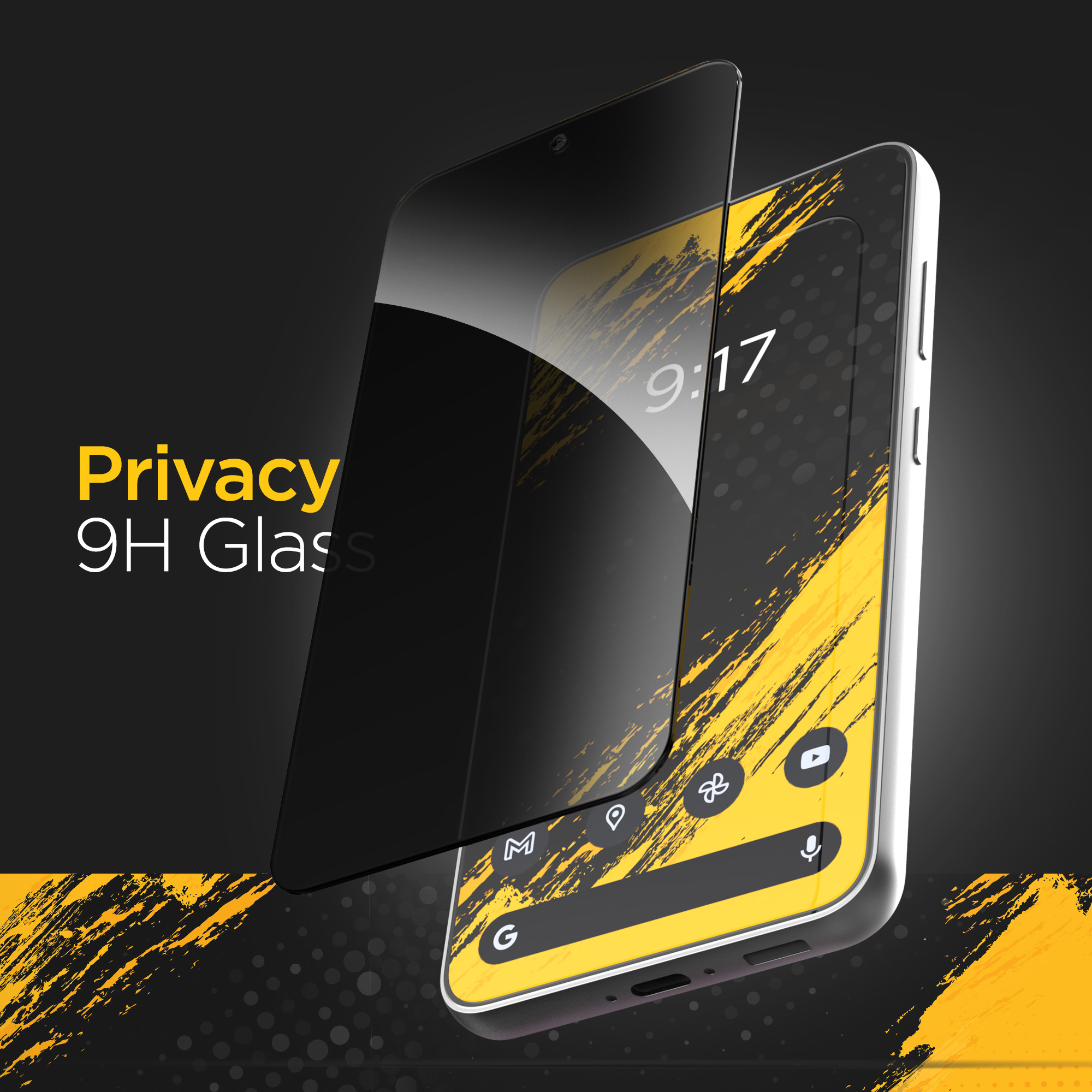 Samsung Galaxy S24 Plus Privacy Screen Protector - Encased