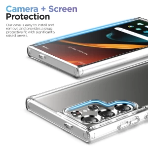 Samsung Clear Case Galaxy S24 Ultra - Coque téléphone - Garantie 3