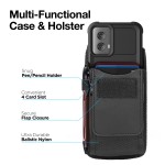 Motorola-Moto-G-2024-Falcon-Case-with-Belt-Clip-Pouch-UHD-Screen-Protector-ERS427NP-2