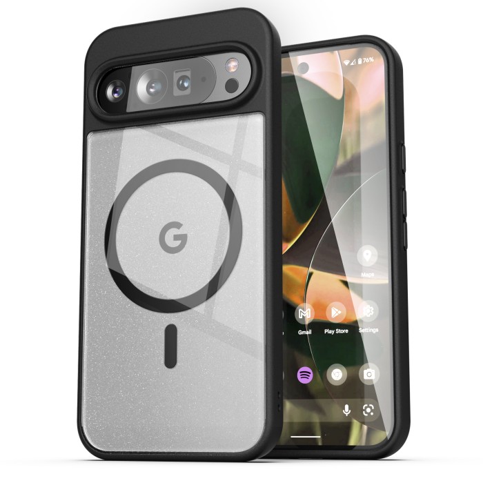 Google Pixel 9 Pro XL Clear Magsafe Case-EMSD426